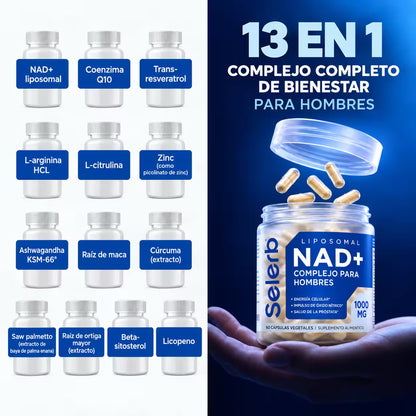 Selerb ®- complejo de NAD+ para hombres