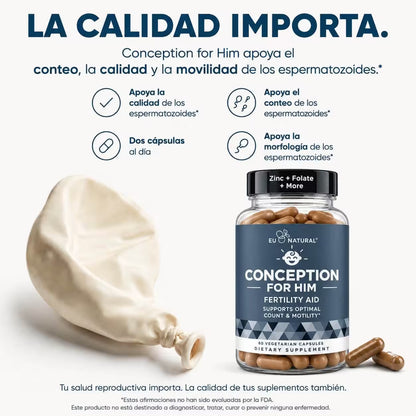 Conception ® para él- mejora tus espermatozoides